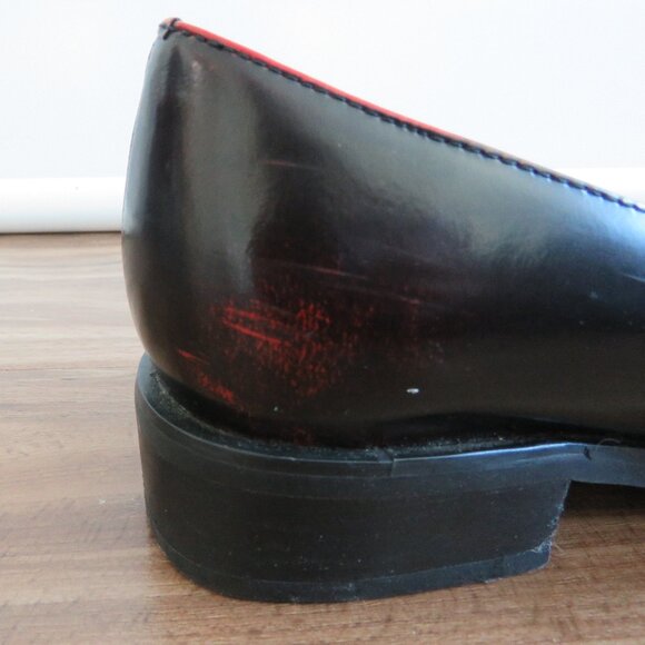 JEFFREY CAMPBELL Lawford Finch Leather Tassel Loafer Slip On Shoes EU 36 US 5.5 - Picture 9 of 15